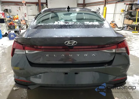 2022 Hyundai Elantra Sel из США, поврежденный, VIN 5NPLM4AG4NH070955